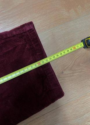 Брюки брюки мужские вельветовые вельветовые бордовые meyer, размер xl (w36)