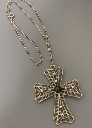 Крестик на цепочке2 фото