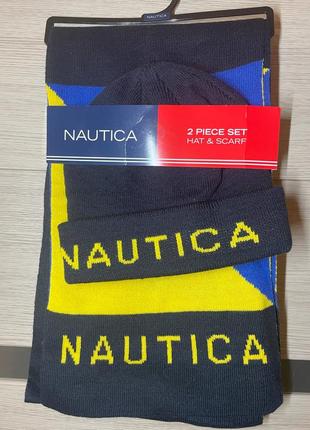 Набір унісекс шарф і шапка nautica