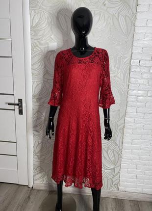 Гіпюрова сукня плаття julia, xl