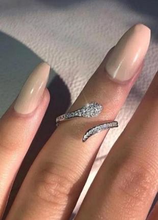 Кольцо каблучка змея змія