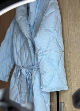 Шикарное новое пуховое пальто/одеяло