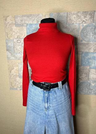 Базовий яскравий гольф водолазка