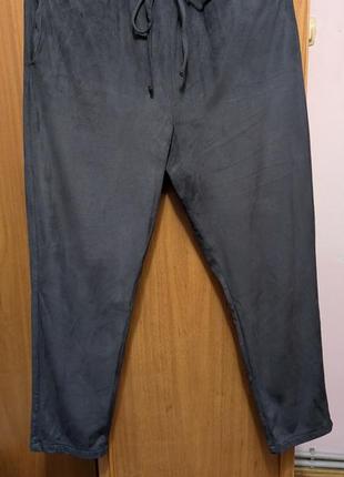 Брюки суперовые замшевые, фирмы primark!