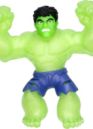 Goo jit zu стретч-антистресс сквиш халк светится 42715 glow surge mega glow hulk marvel