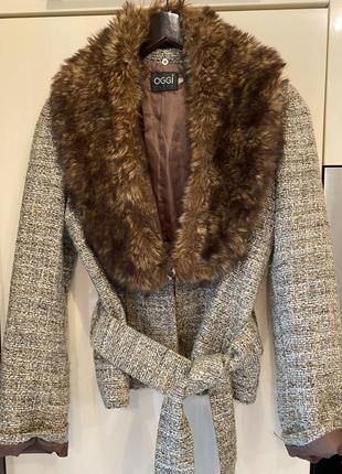 Тёплый пиджак oggi