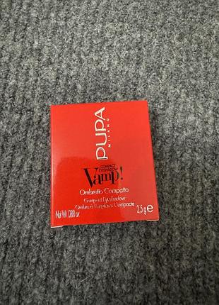 Pupa vamp! compact eyeshadow тени компактные