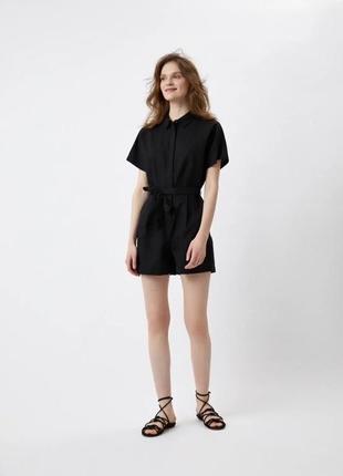 Uniqlo льняной ромпер