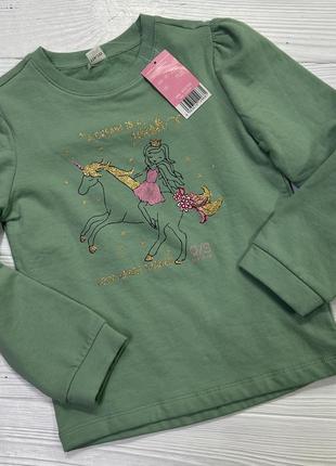 Кофта свитшот на девочку 4-6 лет 116-122 см