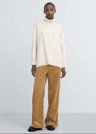 Свитер вязанный зимний оверсайз m uniqlo
