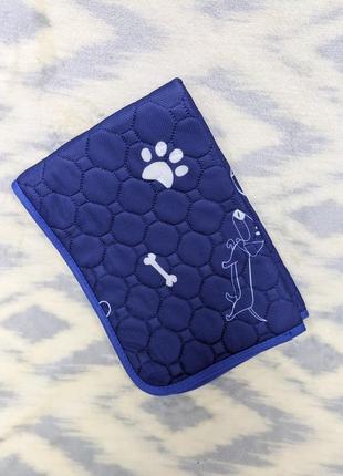 Багаторазова пелюшка для тварин 40*60 синій