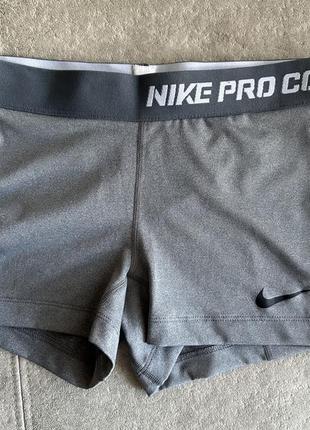 Женские компрессионные шорты nike runs pro, s