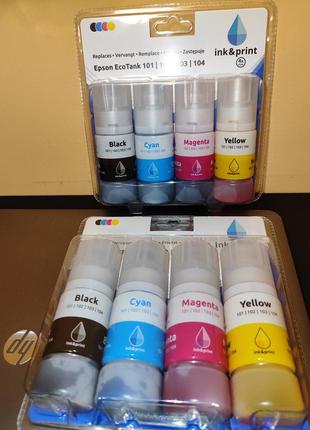 Чернила для принтера epson