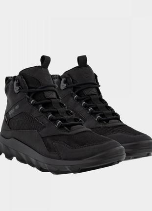 Ботинки кроссовки ecco с gore-tex водонепроницаемые