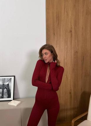 Комбинезон женский жаккард