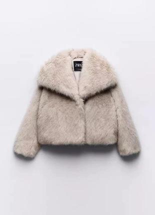 Шуба zara