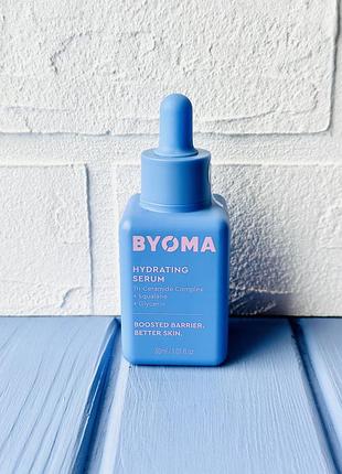 Byoma hydrating serum увлажняющая сыворотка с комплексом церамидов 30мл