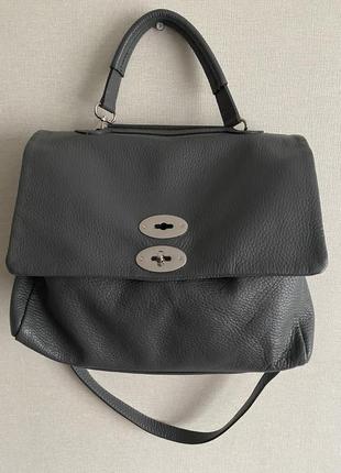 Сумка шкіряна якість 🔥 genuine leather zanellato італія