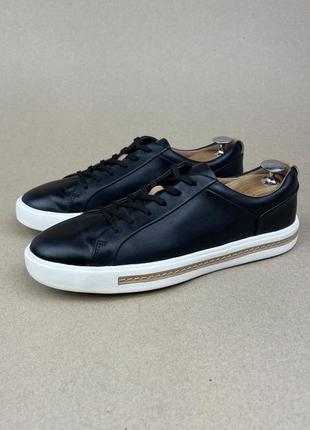 Оригинальные кожаные кеды clarks