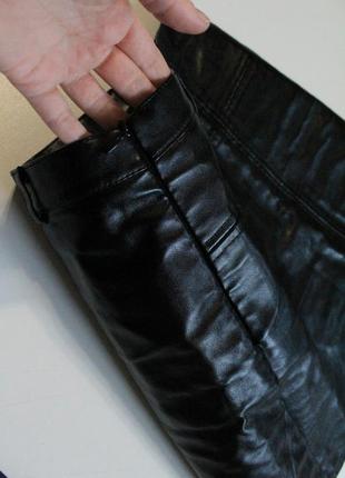 Мини юбка кож зам 💣 7