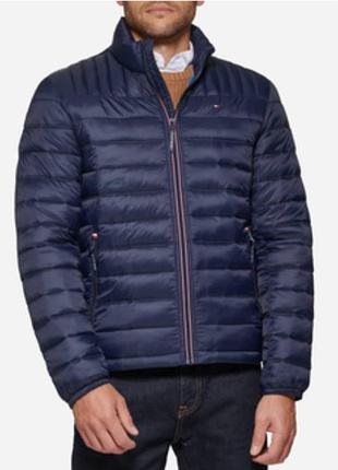 Мужской демисезонная куртка на пуху tomy hilfiger
