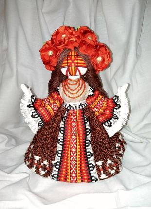 Кукла мотанка предохраняет подарок