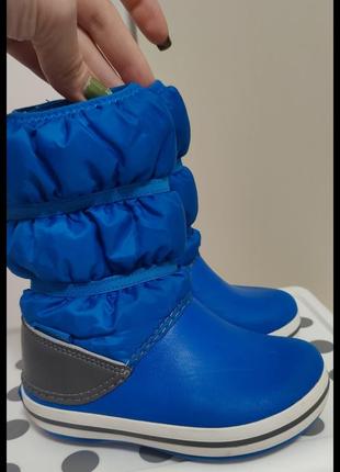 Crocs зимние крокс сапоги с9(16-17см)