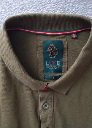 Брендова футболка поло luke.6 фото