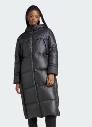 Длинный пуховик adidas