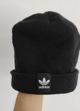 Зимова тепла шапка оригинал adidas унісекс