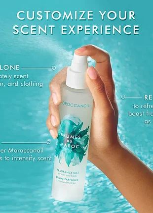 Ароматный спрей для волос и тела moroccanoil hair & body fragrance mist 30ml7 фото