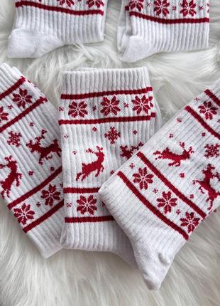 Носки новогодние! тематические носки на новый год!