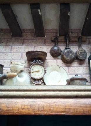 Настенная вешалка для кухни винтаж начала века