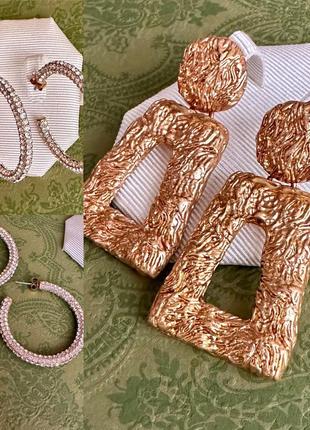 Сережки zara