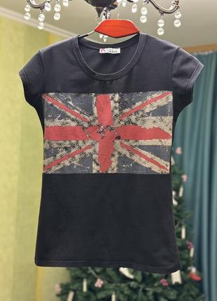 Футболка с американским флагом, s