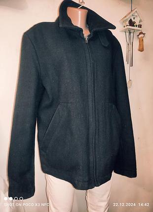 Куртка пальто шерсть мужская утепленная л2 фото