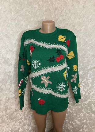 Акция к новому году!новолетний свитер