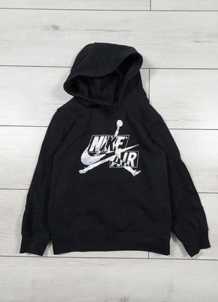Спортивная кофта толстовка nike air jordan р.110-116см