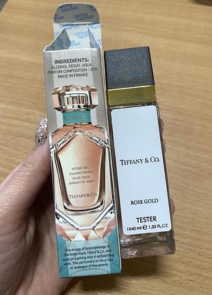 Tiffany&co rose gold  40 мл тестер