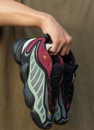 Мужские кроссовки adidas yeezy boost 500 mid black red 41-42-43-44-45