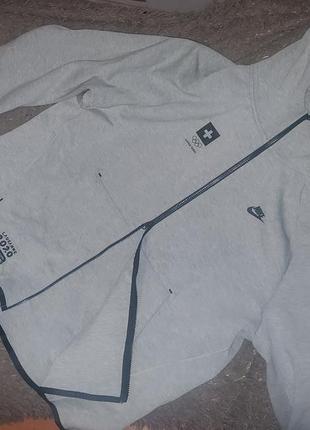 Чоловіча зіпка nike tech fleece великого розміру