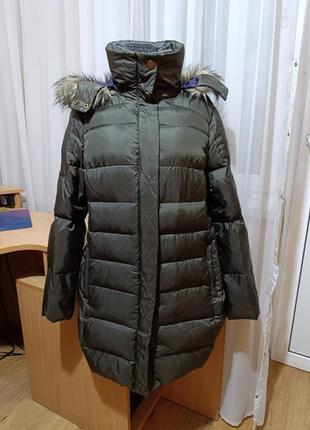 Шикарный зимний пуховик брендовый esprit