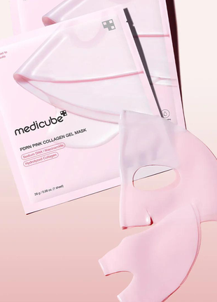 Гидрогелевая маска medicube pdrn pink collagen jelly gel mask