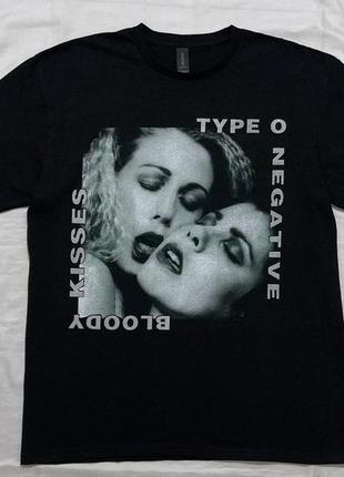 Футболка/ мерч type o negative  - bloody kisses метал мерч