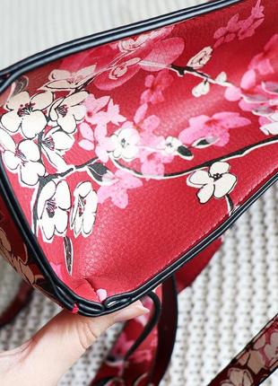 Новый красный рюкзак сакура, mila printed