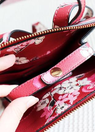 Новый красный рюкзак сакура, mila printed