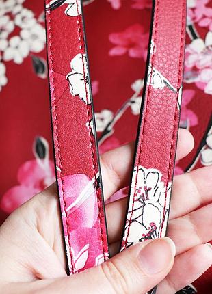 Новый красный рюкзак сакура, mila printed