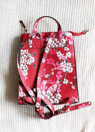 Новый красный рюкзак сакура, mila printed