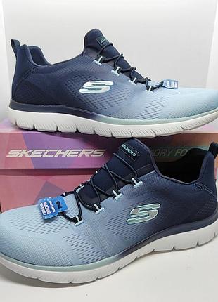 Дышащие кроссовки слипоны skechers оригинал