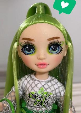 Rainbow high jade с набором для изготовления слайма